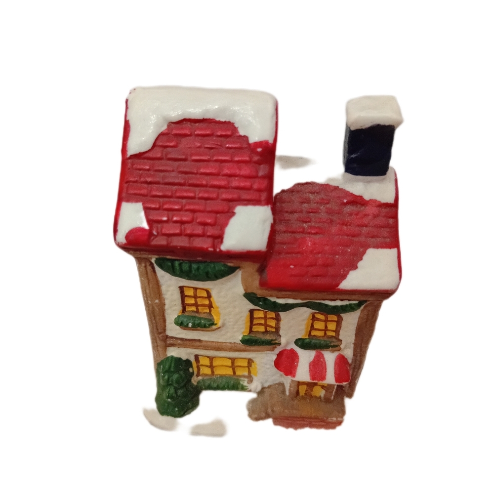 Charming Red and White Holiday House Decor